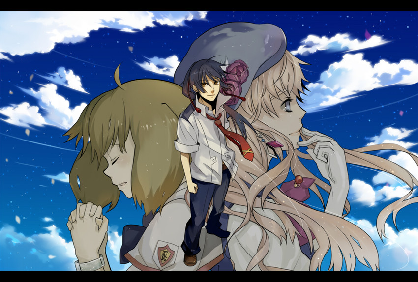 sheryl nome, ranka lee, and saotome alto (macross and 1 more) drawn by jan_(12885)