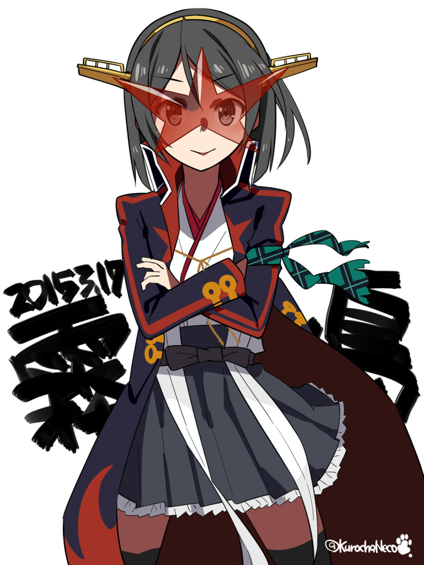 kirishima and simon (kantai collection and 1 more) drawn by kuro_chairo_no_neko