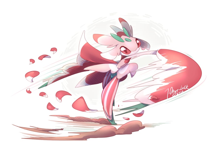 lurantis (pokemon) drawn by 7daysluck