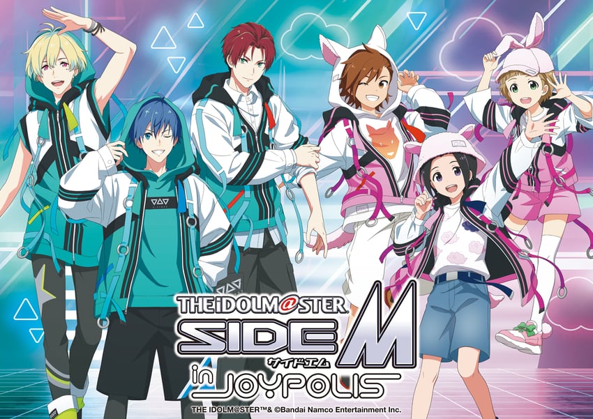 himeno kanon, tachibana shiro, okamura nao, amamine shu, mayumi eishin, and 1 more (idolmaster and 1 more)