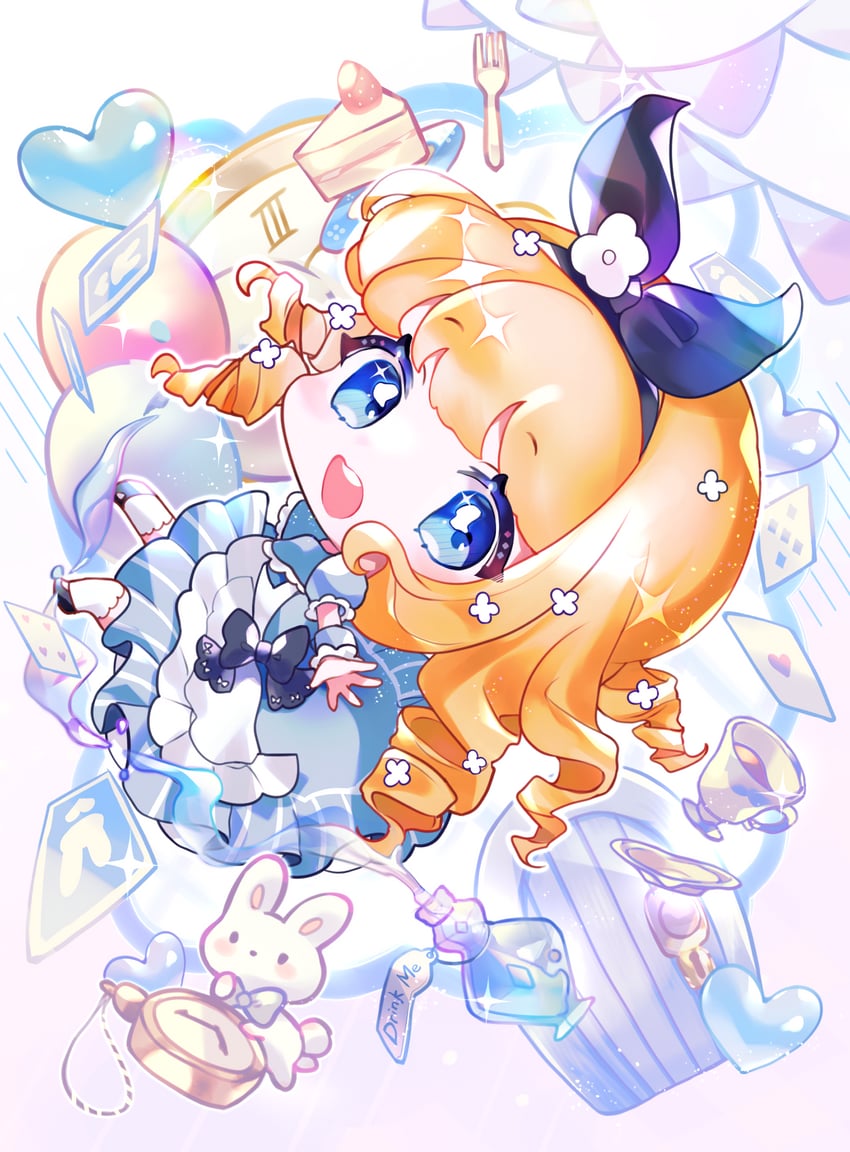 alice (alice's adventures in wonderland) drawn by kumono_ame