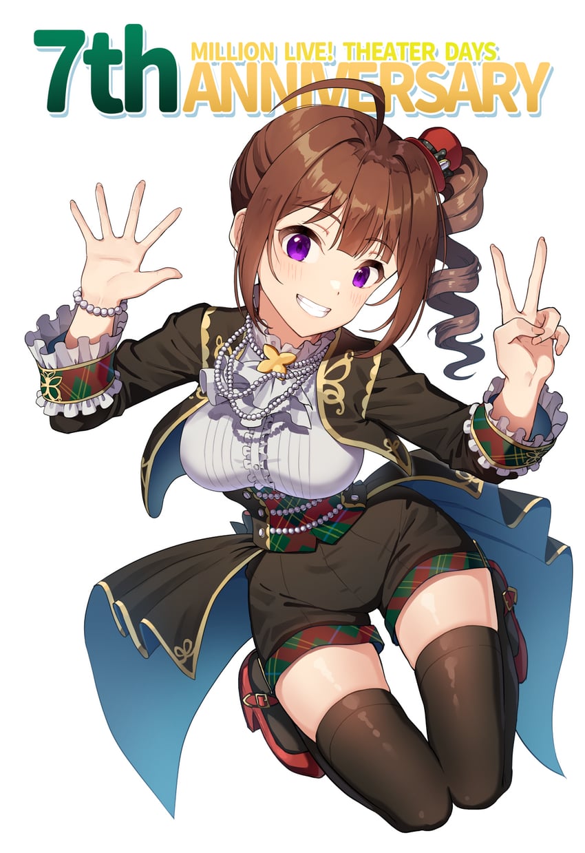 yokoyama nao (idolmaster and 2 more) drawn by kamille_(vcx68)