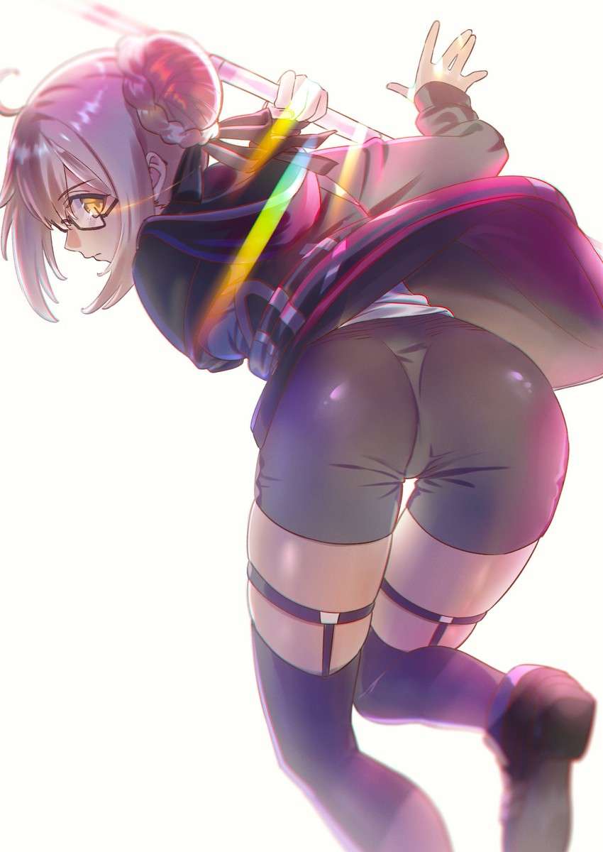 artoria pendragon and mysterious heroine x alter (fate and 1 more) drawn by kujuu_shikuro