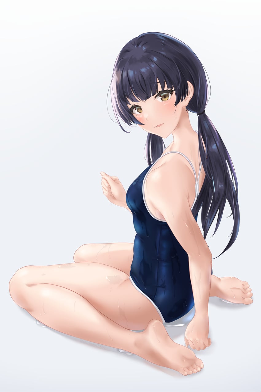 mayuzumi fuyuko (idolmaster and 1 more) drawn by saigo_no_ritou