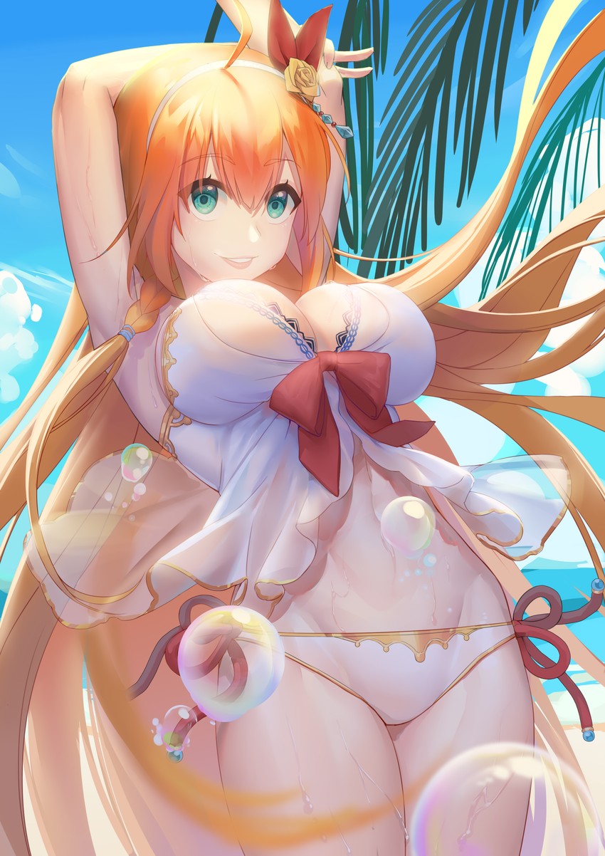 pecorine (princess connect!) drawn by clio_(dabingshi_clio_da)