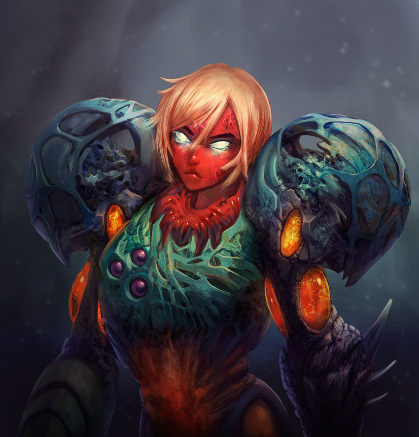 samus aran (metroid and 1 more) drawn by kory_cromie