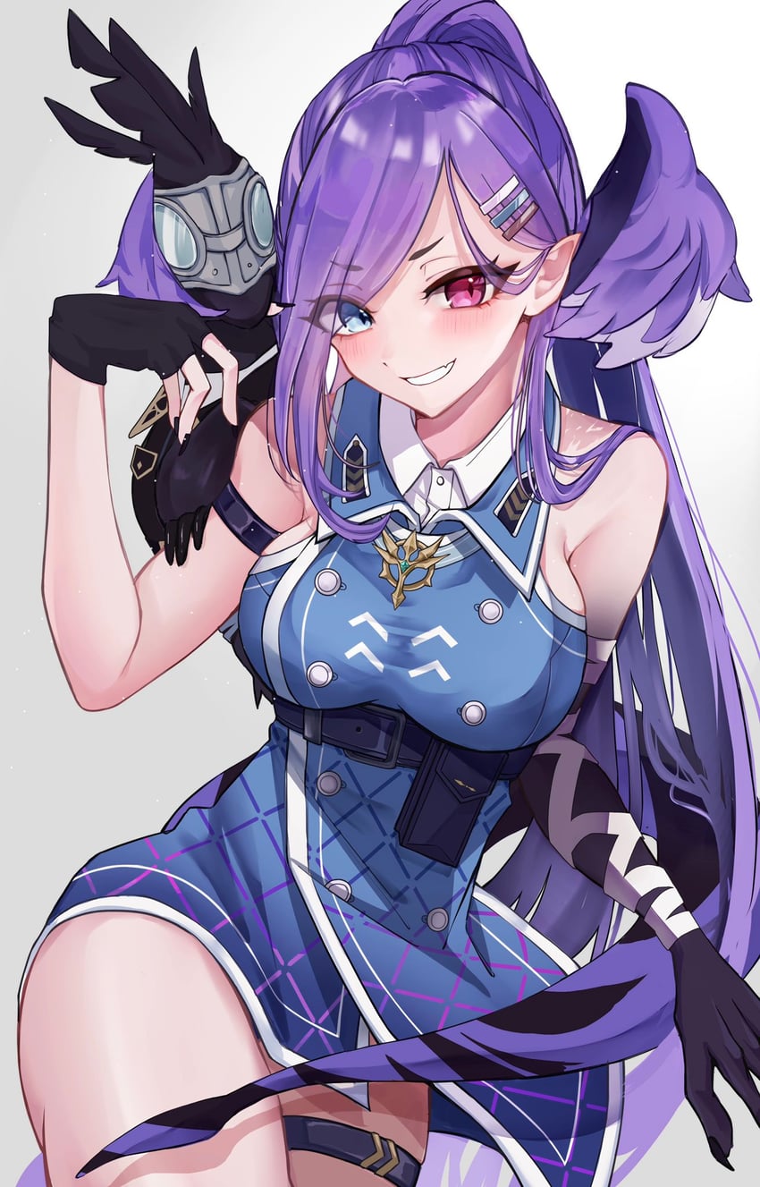 selen tatsuki and ember (nijisanji and 1 more) drawn by yoake_(rapis0291)
