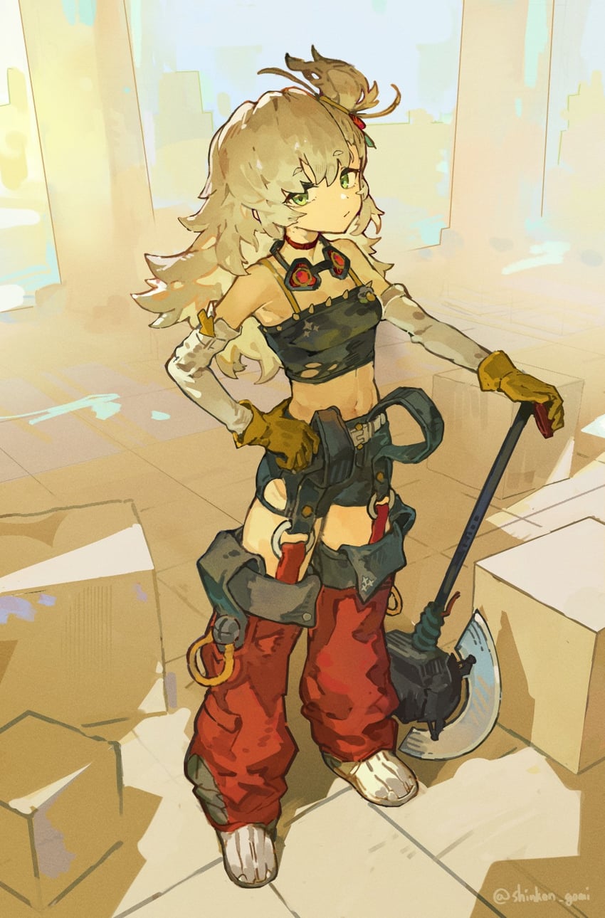 piper wheel (zenless zone zero) drawn by yanyan_(shinken_gomi)
