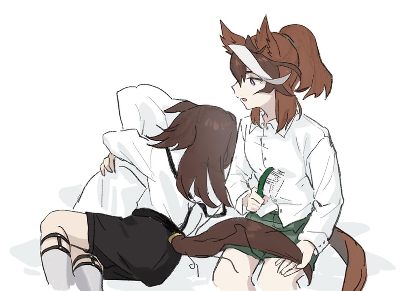 symboli rudolf and sirius symboli (umamusume) drawn by pipi_(pierce_cn)
