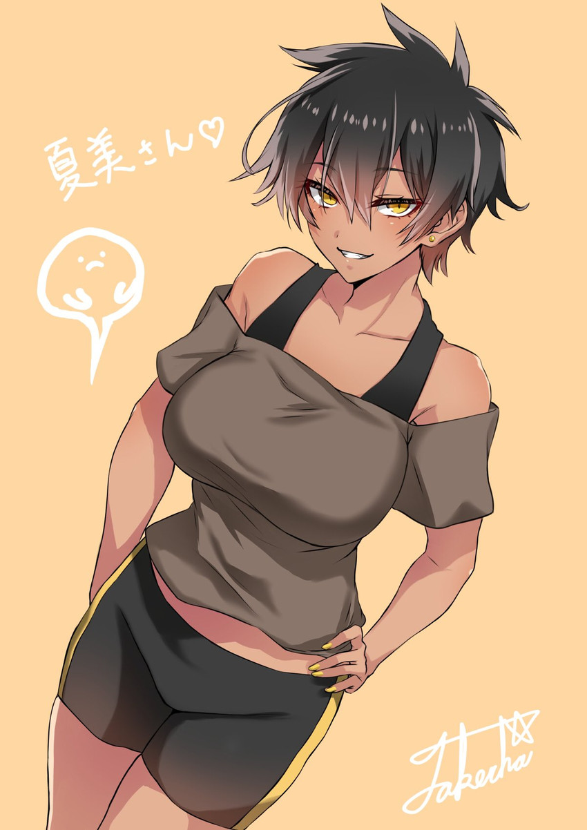 kurobe natsumi (senpai ga uzai kouhai no hanashi) drawn by shiromanta