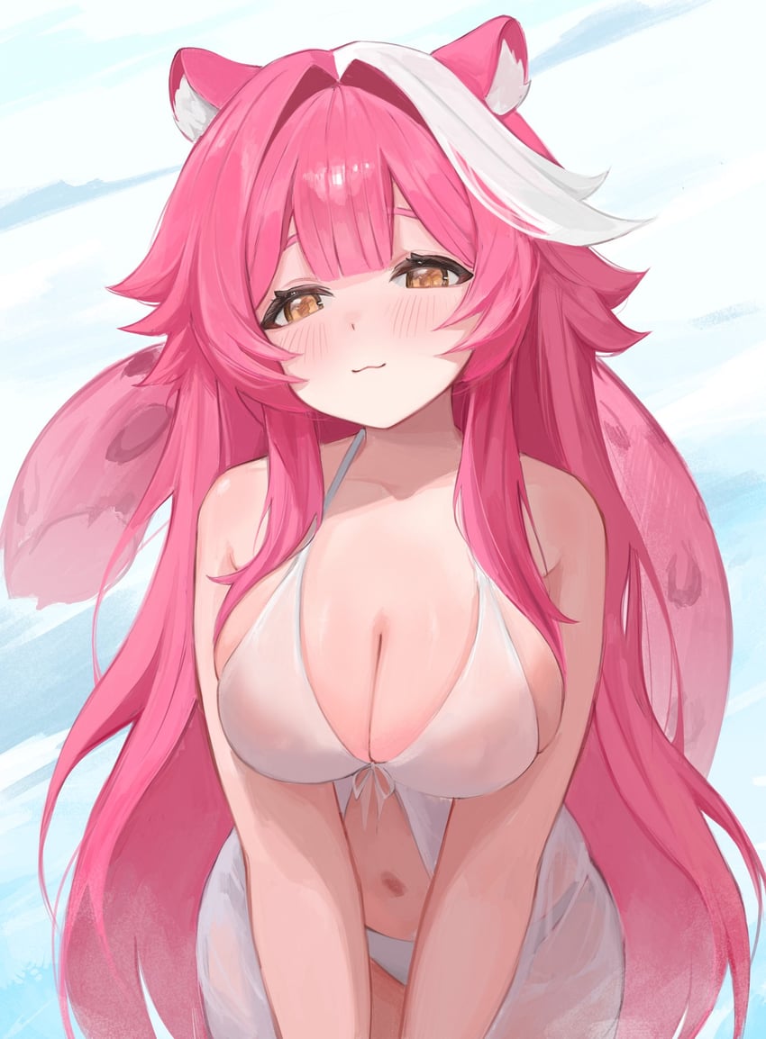 raora panthera (hololive and 1 more) drawn by kiiume0