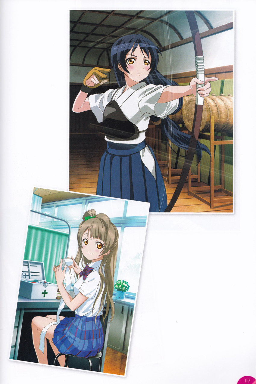 sonoda umi and minami kotori (love live! and 2 more)
