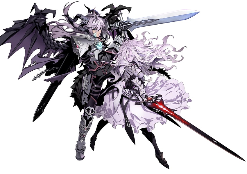 siegfried and kriemhild (fate and 2 more) drawn by miwa_shirow