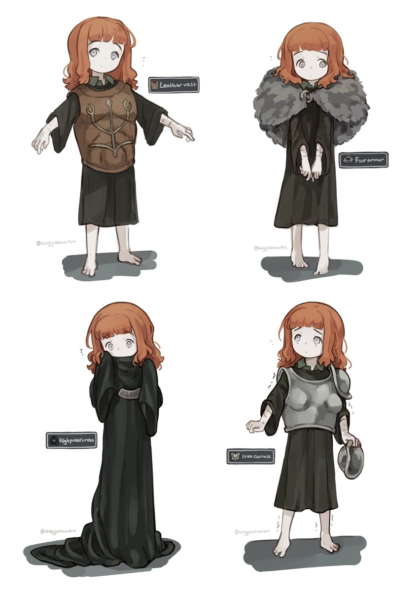 the girl (fear & hunger and 1 more) drawn by kingjoshua