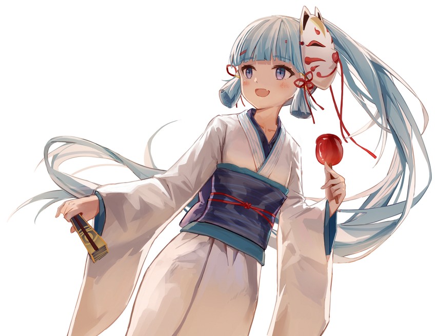 kamisato ayaka (genshin impact) drawn by qingtian_bu_xi_huai_hai_zhi