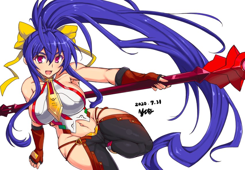 mai natsume (blazblue and 2 more) drawn by nishiumi_yuuta