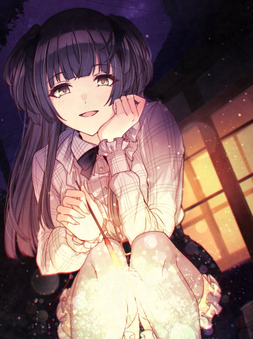mayuzumi fuyuko (idolmaster and 1 more) drawn by kusaka_io
