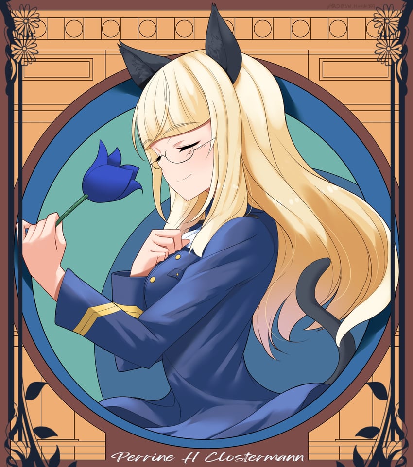 perrine h. clostermann (world witches series and 1 more) drawn by hiroshi_(hunter-of-kct)