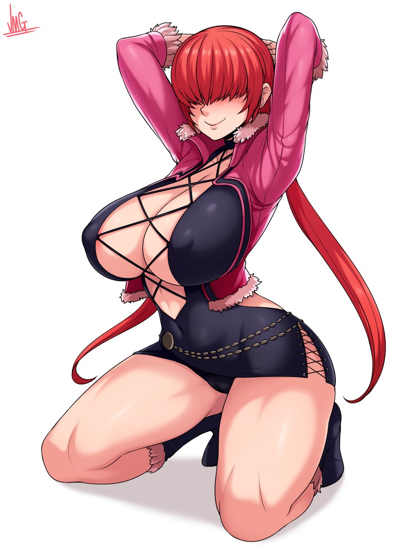 shermie (the king of fighters and 1 more) drawn by jmg