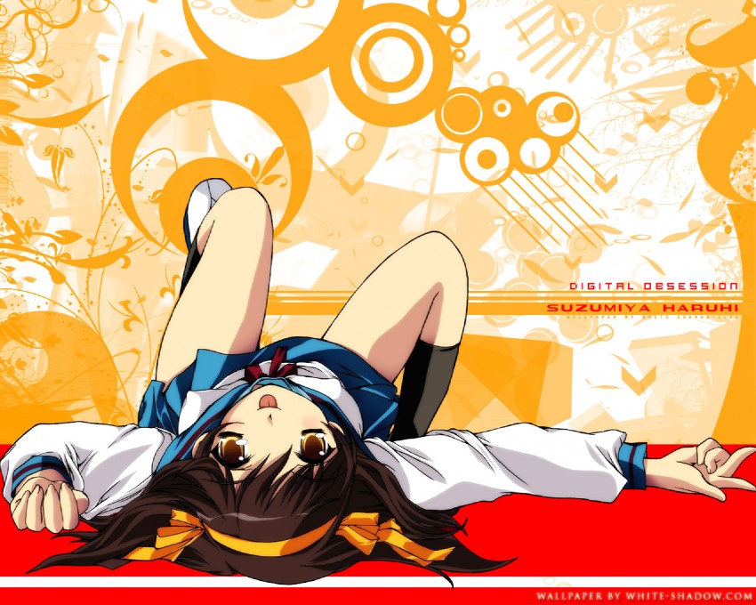 suzumiya haruhi (suzumiya haruhi no yuuutsu) drawn by aizawa_hiroshi