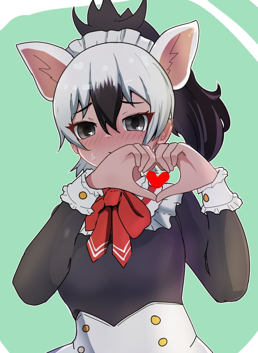 aardwolf (kemono friends and 1 more) drawn by morrowine