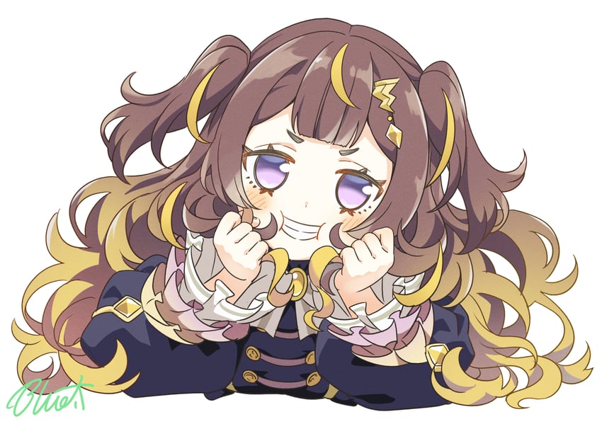 anya melfissa (hololive and 1 more) drawn by buru-dai