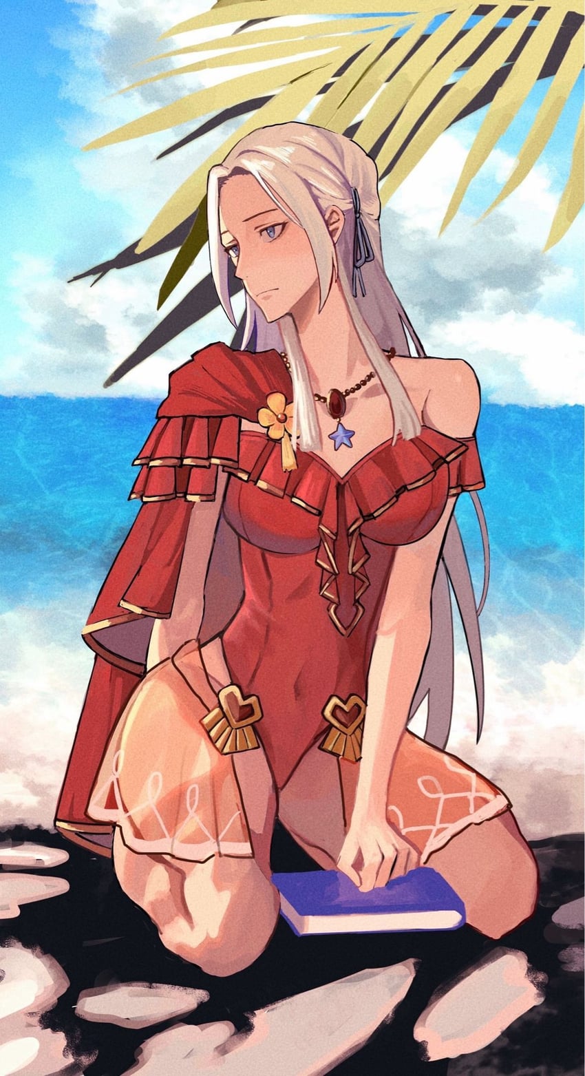 edelgard von hresvelg (fire emblem and 2 more) drawn by ponzuponta39