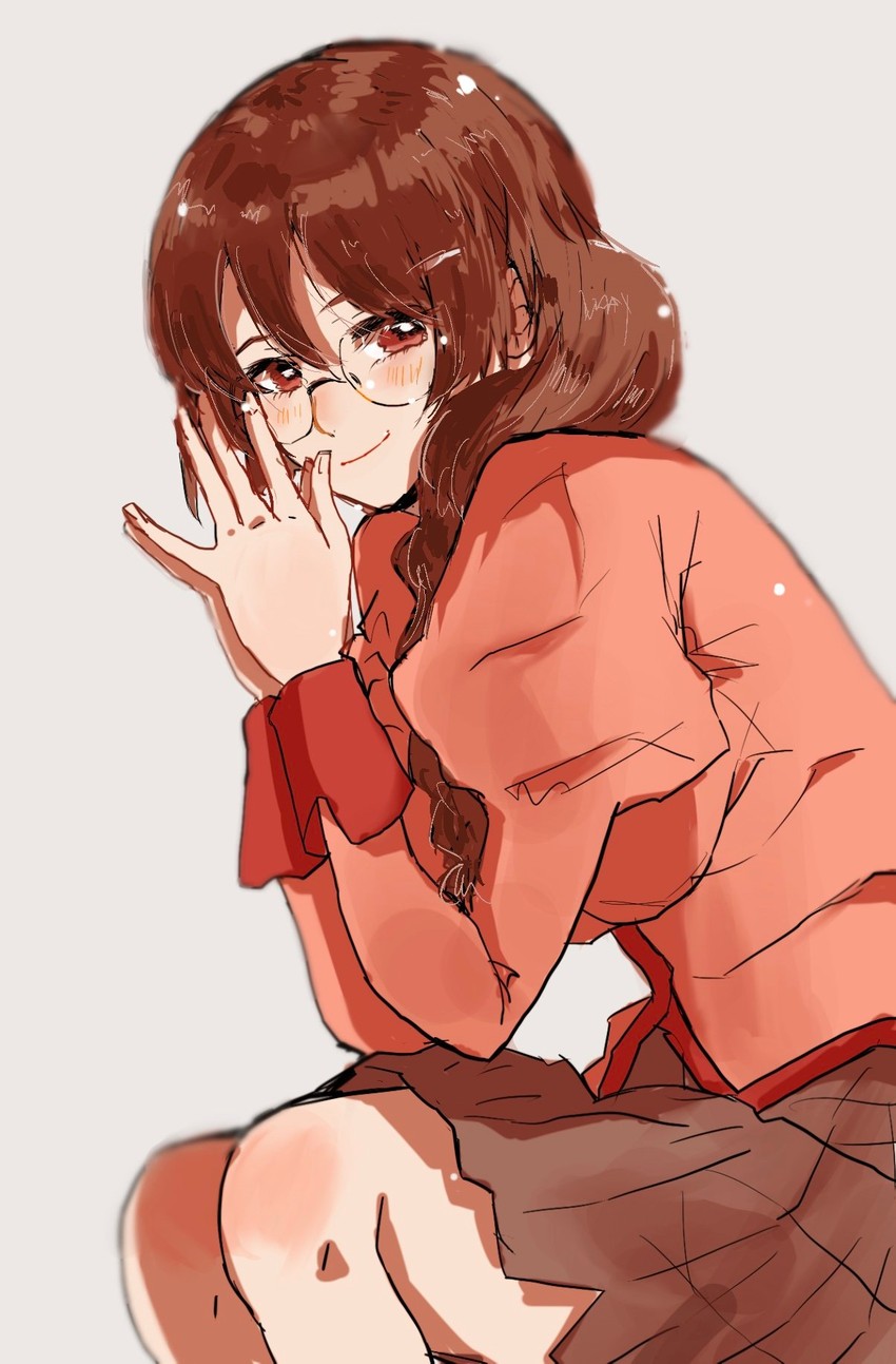 hanekawa tsubasa (monogatari and 1 more) drawn by valhalla0707