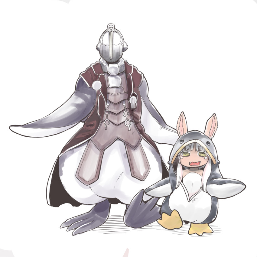 nanachi and bondrewd (made in abyss) drawn by hare_(tetterutei)