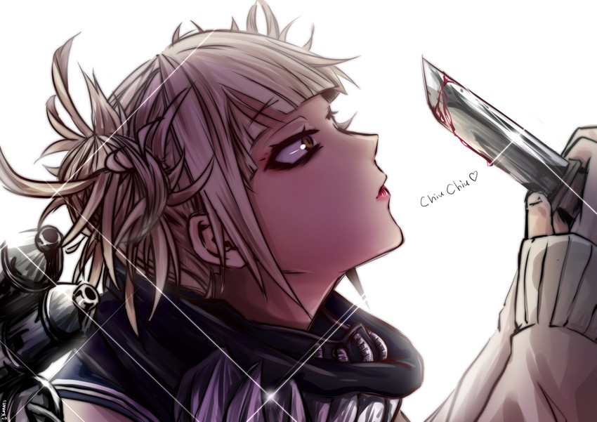 toga himiko (boku no hero academia) drawn by kanato_(aquariumest)