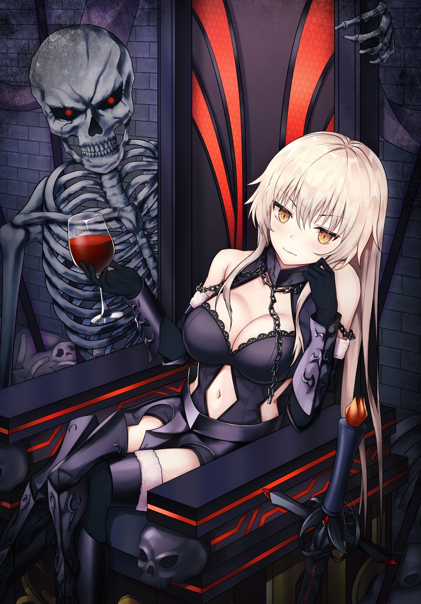 jeanne d'arc alter (fate and 1 more) drawn by shuvi_(shuvi1125)