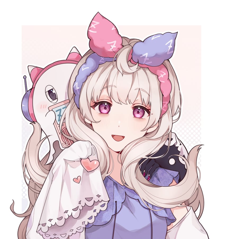 reimu endou and poppi (nijisanji and 1 more) drawn by xun_huan