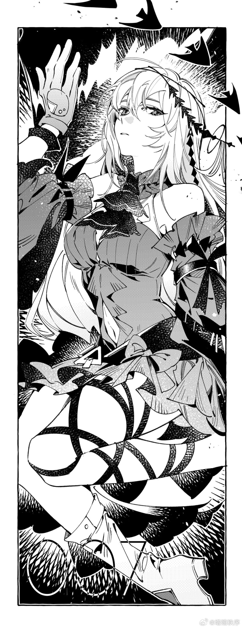 skadi and skadi the corrupting heart (arknights) drawn by zengzhi_zhixu