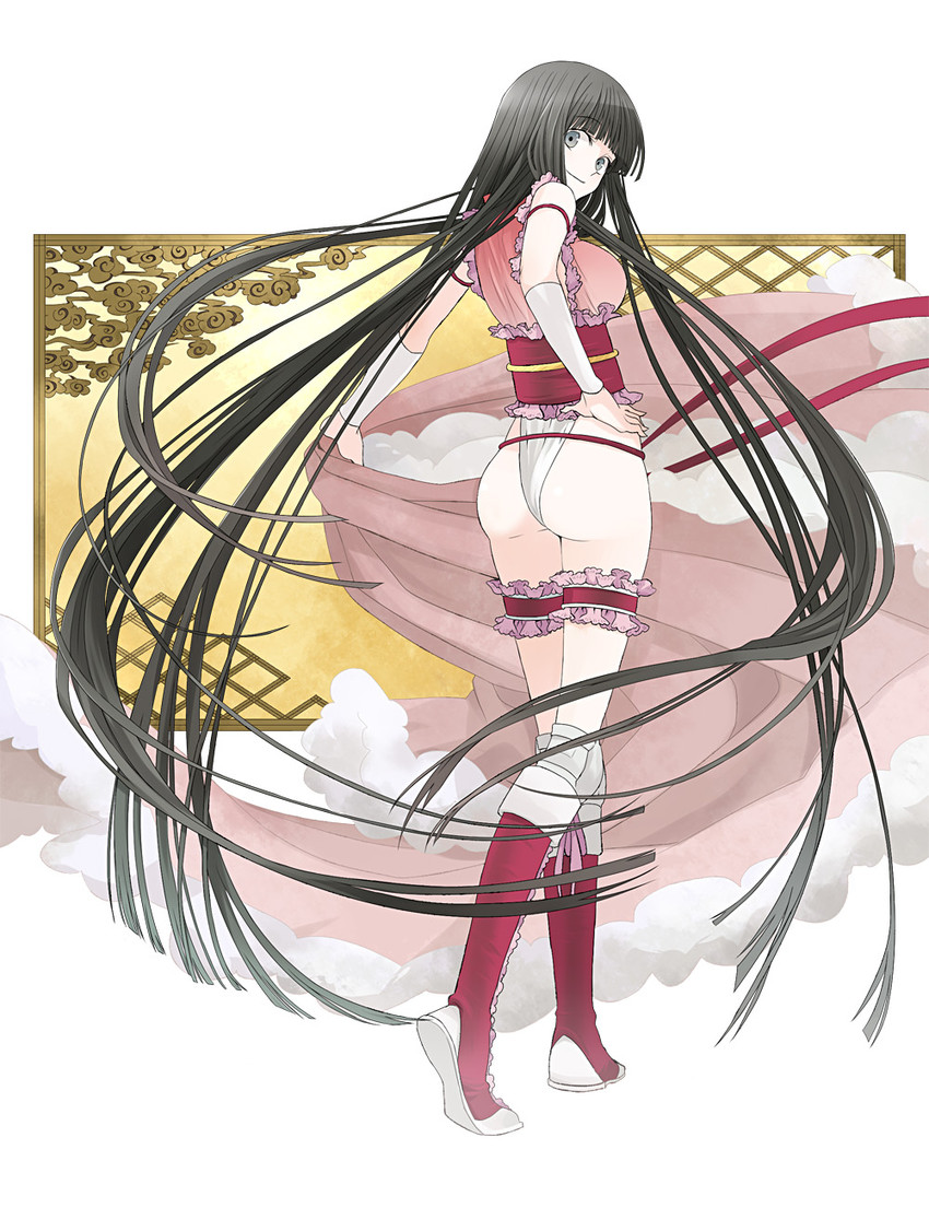 houraisan kaguya (touhou and 1 more) drawn by kintaro