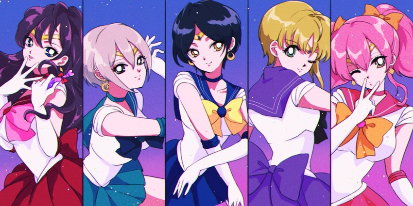 jougasaki mika, ichinose shiki, hayami kanade, miyamoto frederica, and shiomi syuko (idolmaster and 2 more) drawn by kukiwakame