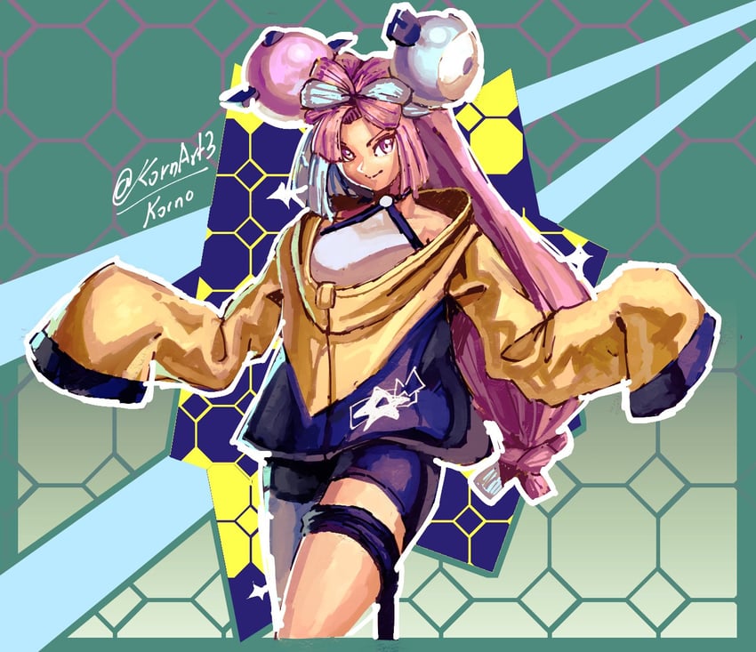 iono (pokemon and 1 more) drawn by kornart