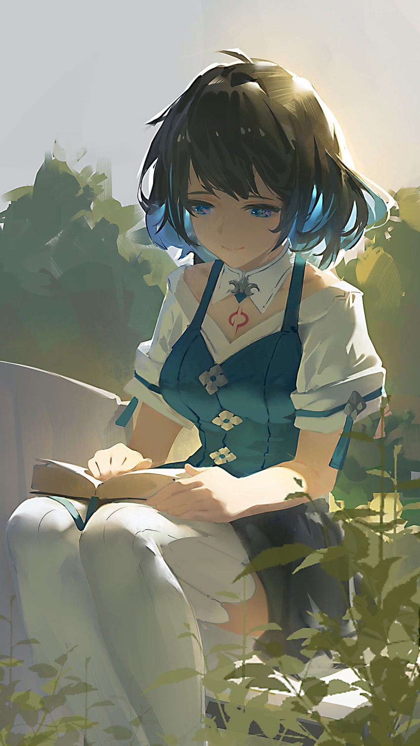 seele vollerei (honkai and 1 more) drawn by ribao