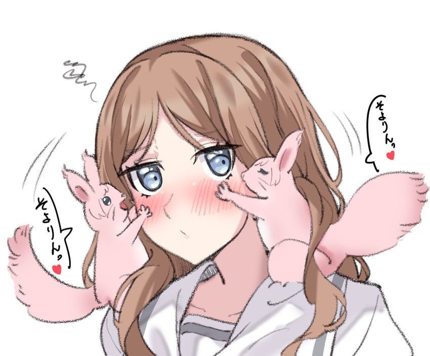 chihaya anon and nagasaki soyo (bang dream! and 1 more) drawn by extreme_yuri_buta