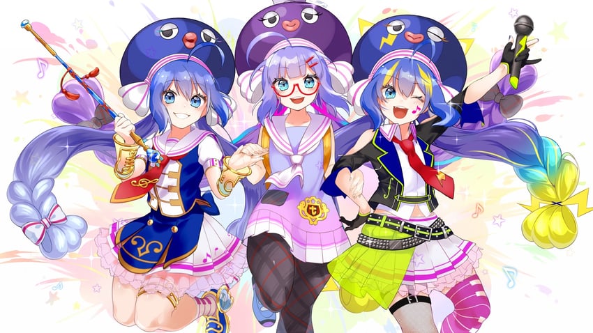 otomachi una (vocaloid and 1 more) drawn by gen_(gen_m_gen)