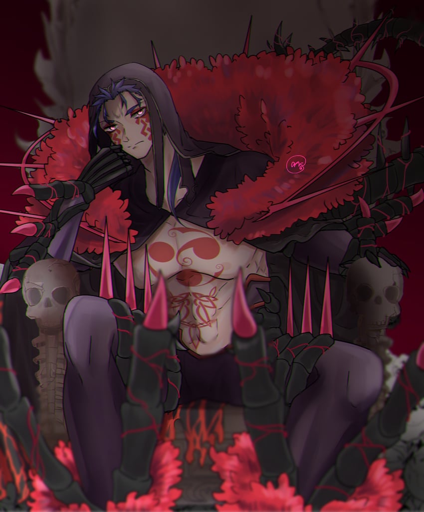 cu chulainn and cu chulainn alter (fate and 1 more) drawn by rei_(levikirito5)