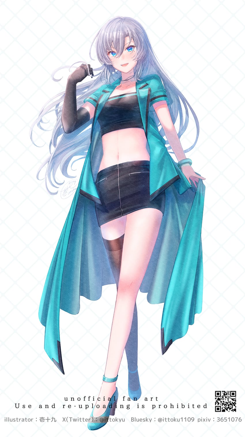 sumeragi miona (riot music) drawn by ittokyu