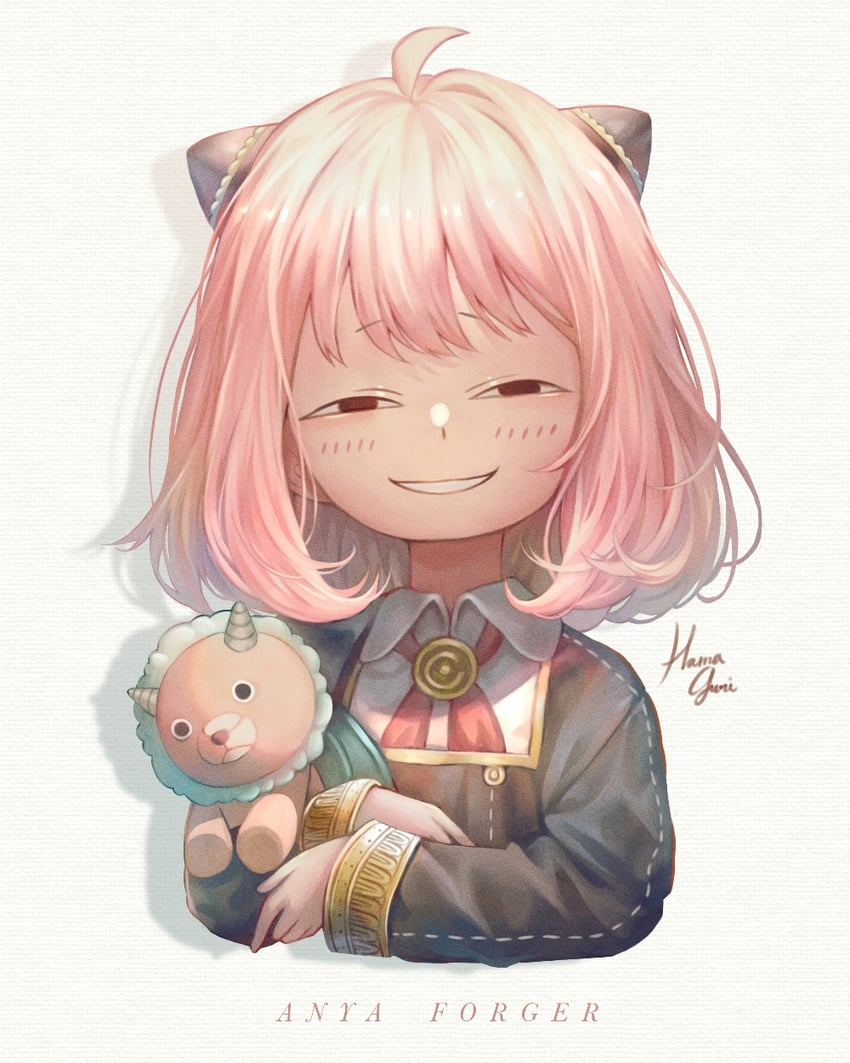 anya and director chimera (spy x family) drawn by hama_guri