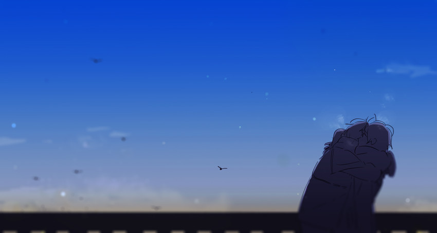 slaine troyard and kaizuka inaho (aldnoah.zero) drawn by gacho
