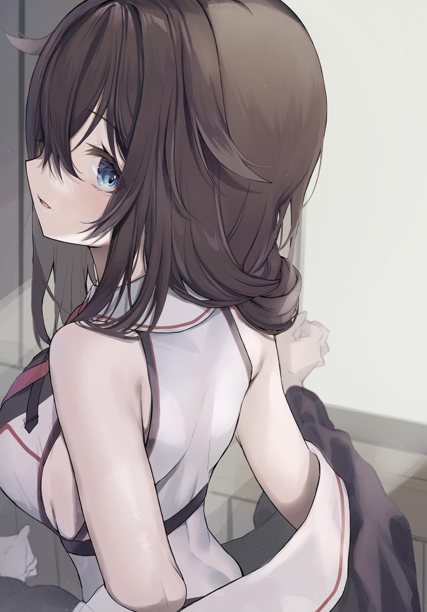 shigure and shigure kai san (kantai collection) drawn by picoli1313