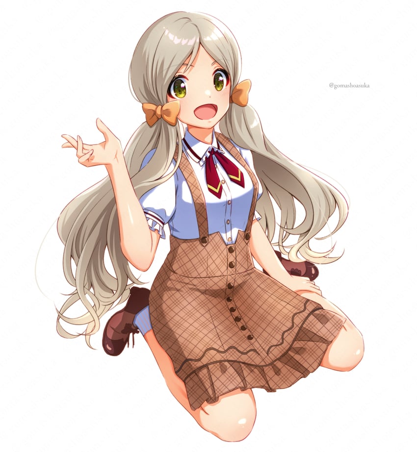 handa roco (idolmaster and 2 more) drawn by gomasho_asuka