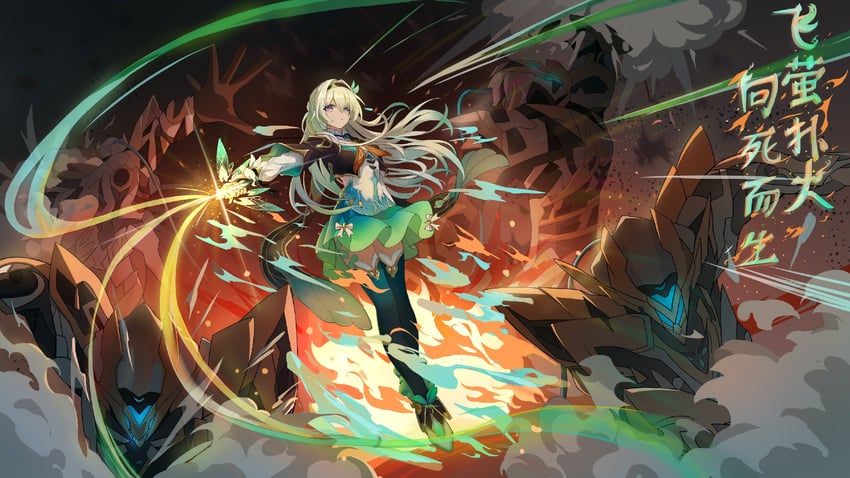firefly (honkai and 1 more) drawn by benzi_li