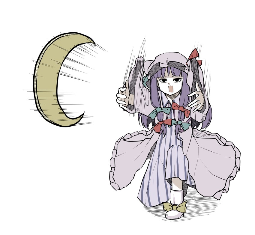 patchouli knowledge (touhou and 1 more) drawn by peroponesosu.