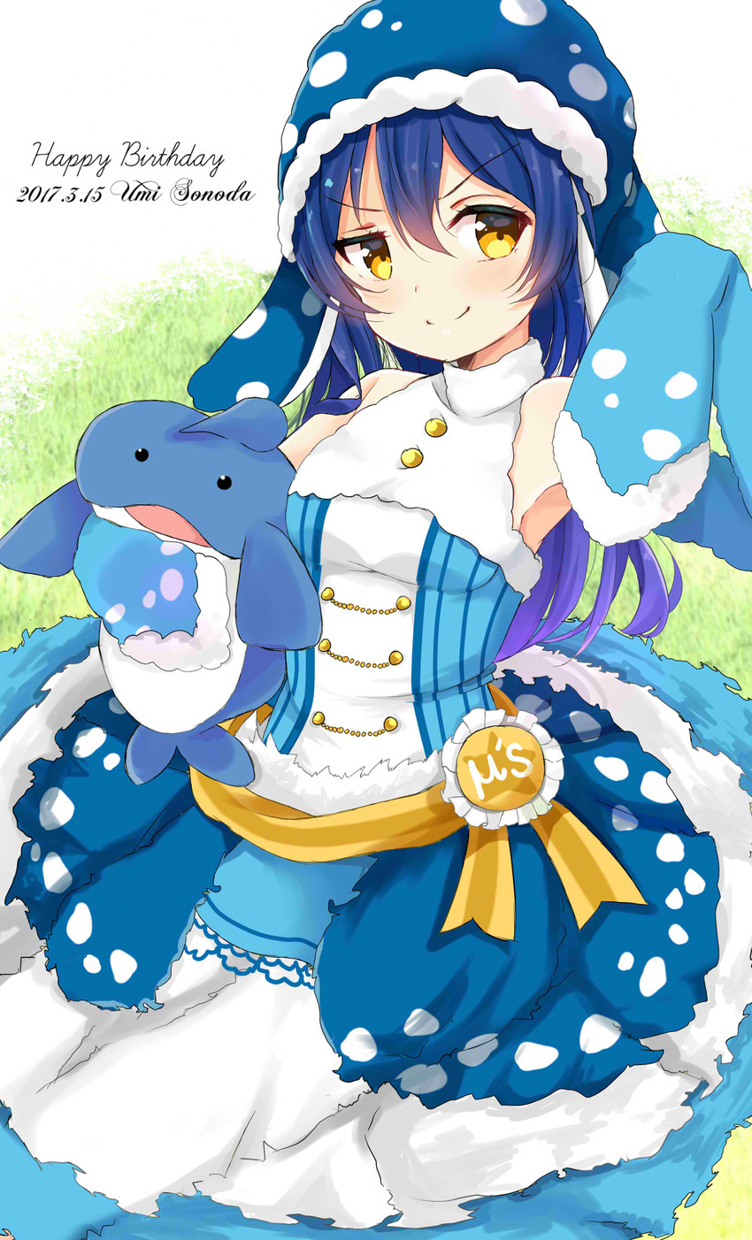 sonoda umi (love live! and 2 more) drawn by dorisu2