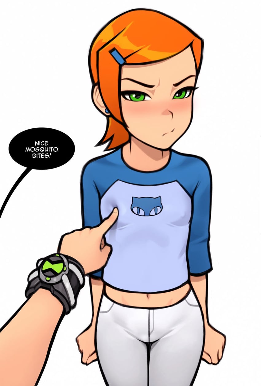 gwen tennyson and ben tennyson (ben 10) drawn by loodncrood