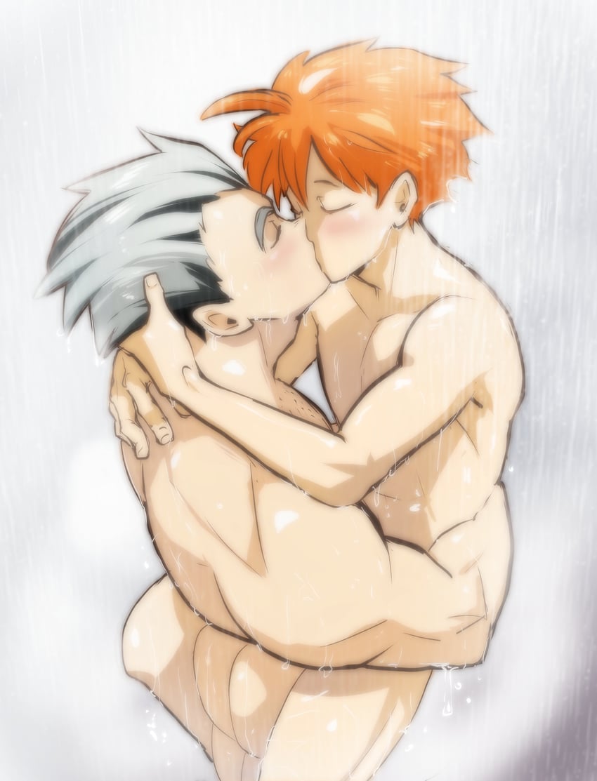 hinata shouyou and bokuto koutarou (haikyuu!!) drawn by idoraad